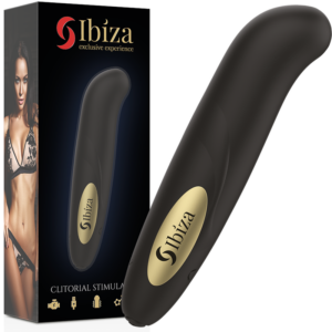 CLIT STIMULATOR USB CHARGER 10 VIBRATION MODES GOLDEN 13 X 2,9