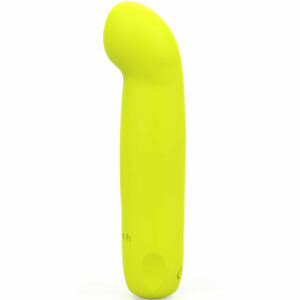 BCUTE CURVE INFINITE CLASSIC RECHARGEABLE SILICONE VIBRATOR YELLOW