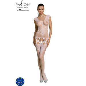ECO COLLECTION BODYSTOCKING ECO BS014 WHITE