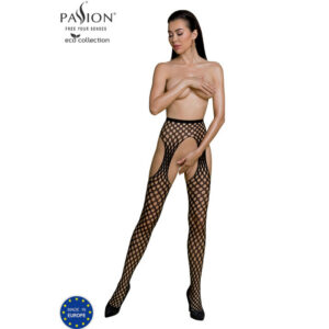 ECO COLLECTION BODYSTOCKING ECO S003 BLACK