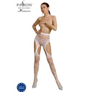 ECO COLLECTION BODYSTOCKING ECO S005 WHITE