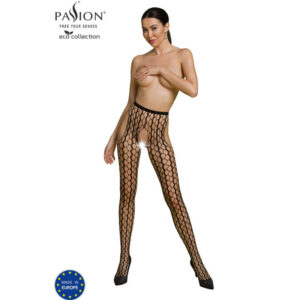 ECO COLLECTION BODYSTOCKING ECO S007 BLACK
