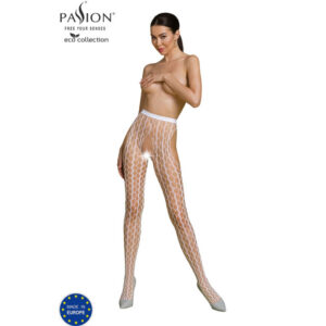 ECO COLLECTION BODYSTOCKING ECO S007 WHITE