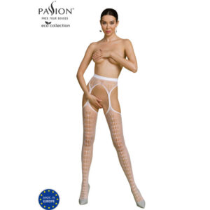 ECO COLLECTION BODYSTOCKING ECO S008 WHITE