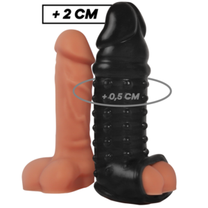PENIS EXTENSION AND SHEATH V11 BLACK