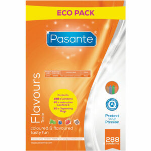 CONDOMS ECO PACK FLAVORS BAG 288 UNITS