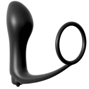 ASS-GASM COCKRING VIBRATOR PLUG