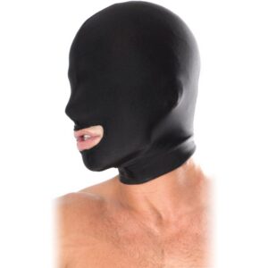 OPEN MOUTH HOOD BLACK