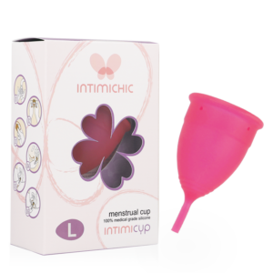 MENSTRUAL CUP MEDICAL GRADE SILICONE SIZE L