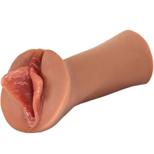 LUSCIOUS LIPS STROKER SILICONE CARAMEL
