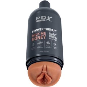 STROKER MASTURBATOR DISCRETE BOTTLE DESIGN MILK ME HONEY CANDY SHAMPOO