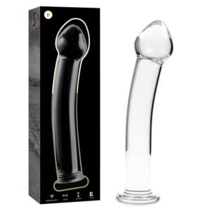 MODEL 11 DILDO BOROSILICATE GLASS CLEAR 16 CM -O- 3 CM