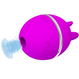 GEMINI BALL PURPLE ROUND SILICONE VIBRATOR