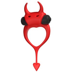 DEVOL COCKRING RED VIBRATOR RING