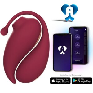 INSPIRATION CLITORIS SUCKER + RED VIBRATING EGG FREE APP