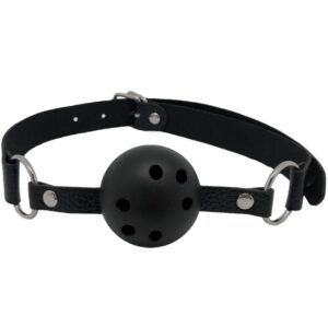 DISCRETION BREATHABLE GAG BLACK