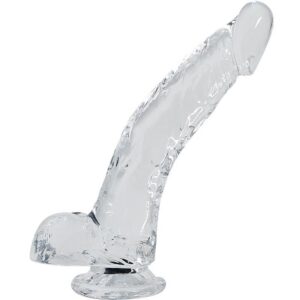 STALLION REALISTIC PENIS TRANSPARENT 22 CM