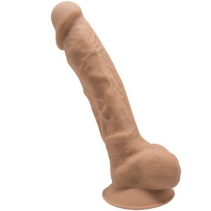 MODEL 1 REALISTIC PENIS PREMIUM SILEXPAN SILICONE CARAMEL 17.5 CM