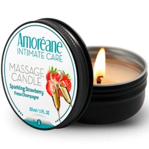 MASSAGE CANDLE STRAWBERRY CHAMPAGNE 30 ML