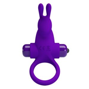 VIBRATOR RING I RABBIT FOR PURPLE PENIS