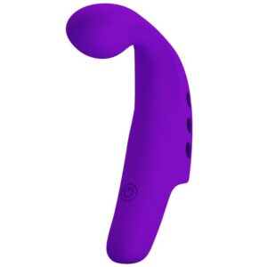 GORGON PURPLE RECHARGEABLE FINGER VIBRATOR
