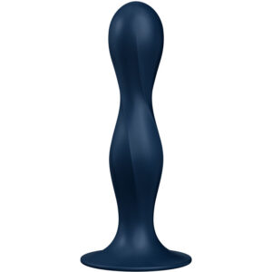 DOUBLE BALL-R SILICONE DILDO BLUE