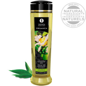 ORGANIC MASSAGE OIL GREEN TEA 240 ML