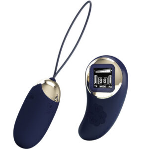 MINA VIBRATING EGG REMOTE CONTROL BLUE