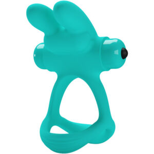 DANTE GREEN RABBIT VIBRATOR RING