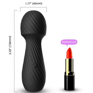DAZZLE MASSAGER & VIBRATOR SMALL BLACK