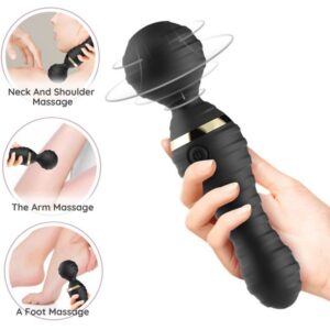 FREEDO MASSAGER & VIBRATOR SMALL BLACK