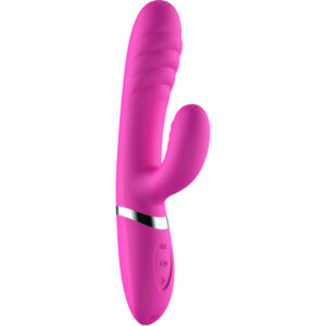 ADELA VIBRATOR & STIMULATOR FUCHSIA