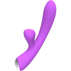 CHELSEA FLEXIBLE VIBRATOR & STIMULATOR VIOLET