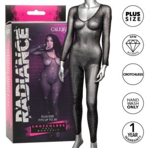 RADIANCE CROTCHLESS FULL BODYSUIT RHINE PLUS SIZE