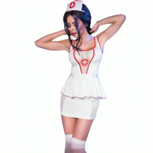 CR 4160 COSTUME NURSE TOP & SKIRT S/M