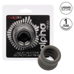 ALPHA SCROTUM STRETCHING RING BLACK