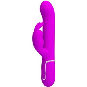 COALE RABBIT VIBRATOR PEARLS VIOLET