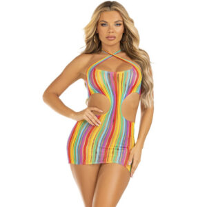DRESS MULTICOLOR