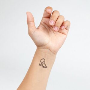 SET OF 10 CANDY COLLECTION TEMPORARY TATTOOS