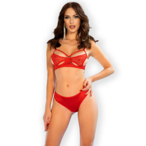 CR 4676 SET TWO PIECES RED L