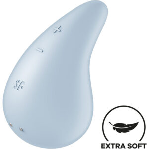 DEW DROP VIBRATOR LAY-ON BLUE