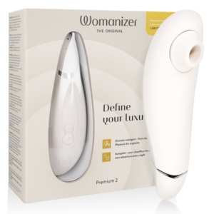 PREMIUM 2 CLITORAL STIMULATOR WARM GRAY