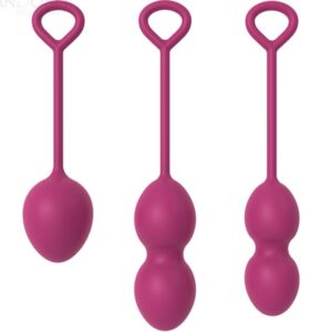 ANABIOSIS VAGINAL DUMBBELL 3 LEVELS BURGUNDY