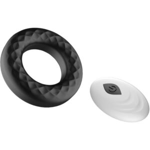 LORD'S LOVE RING VIBRATOR REMOTE CONTROL BLACK