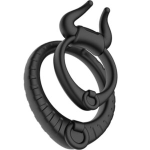 BULL'S PASION RING BLACK