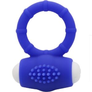 POWER O VIBRATOR RING SILICONE BLUE
