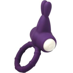 MS BUNNY VIBRATOR RING SILICONE PURPLE