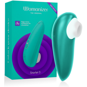 STARLET 3 CLITORAL STIMULATOR TURQUOISE