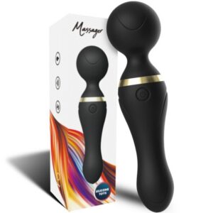 FREEZA MASSAGER & VIBRATOR SUPER FLEXIBLE HEAD BLACK
