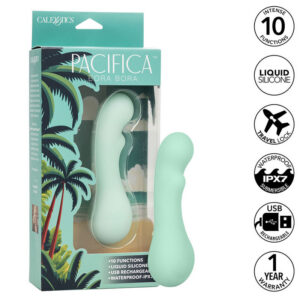 PACIFICA BORA BORA ESTIMULATOR G SPOT 10 VIBRATIONS AQUA